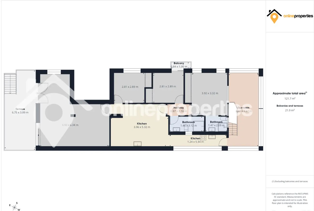 3-bedroom villa to rent